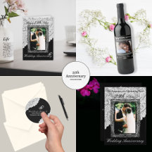 25th Silver Wedding Anniversary -CPatch