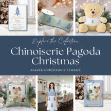 Chinoiserie Pagoda Christmas