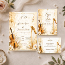 Luxurious Musical Elegance Wedding