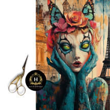 🦇🏰Whimisical Gargoyle Decoupage Tissue Paper🦇🏰