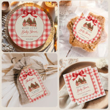 Red Coquette Bow Script Christmas Tree