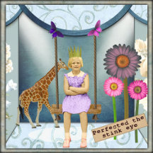 Funky Vintage Kid Altered Art Collection