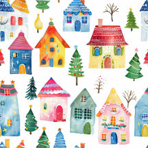 Cute Christmas Houses