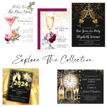 New Year's Eve Party Invitations