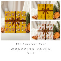 The Sweetest Noel Wrapping Paper Set 
