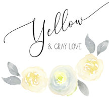 Yellow and Grey Wedding