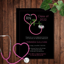 Business - Nursing Nurses Personalized Name EKG