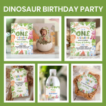 Jungle Dinosaur Birthday Party