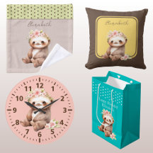 Cute Sloth Cards & Gifts