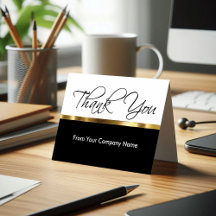 Classy Business Thank You Cards