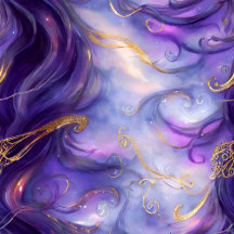 Beautiful Purple Swirling Pattern