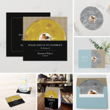 Vinyl Record Wedding