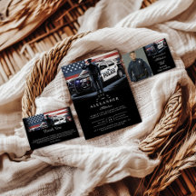 Patriotic Police Officer Graduation