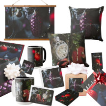 Dark glamour nostalgic Christmas