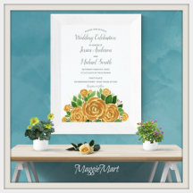 Invitation Suite: Gold Rose