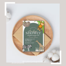 Safari Themed Baby Shower