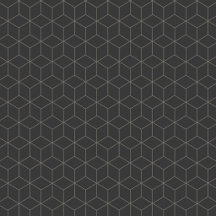 Charcoal 3D Geometric Cube Pattern