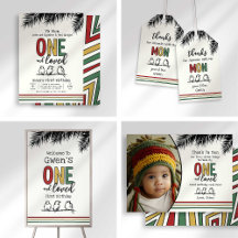 One and Loved First Reggae Birthday