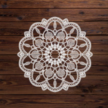 rustic barn wood lace business cards