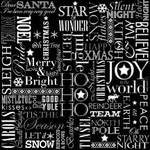 Holiday Blackboard Style