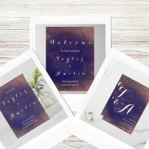 Elegant Purple Wedding Suite