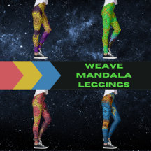 Weave Mandala Leggings