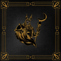 Anubis ancient of Egypt.