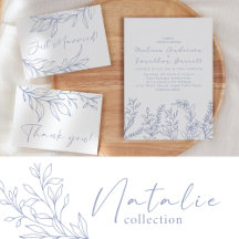 Natalie • Elegant Fun Periwinkle Wedding Suite