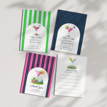 Preppy Golf & Martinis Bachelorette/Bridal Shower