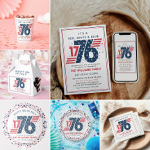 4th of July 1776 Independence Day Party Collection