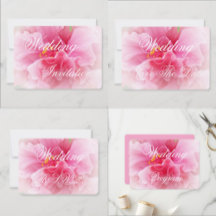 Pink Floral Wedding Collection
