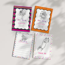 Colorful Retro Final Fiesta Bachelorette Party