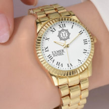 Classic Custom Monogram Formal wristwatch