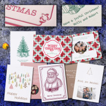 Letterpress Holiday Cards 