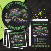 Monster Jam Grave Digger Birthday
