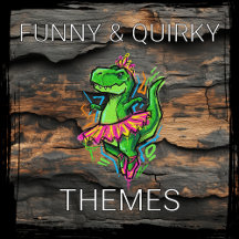 Funny & Quirky Apparel Themes