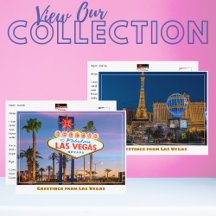 Las Vegas Postcard Collection by Emissary