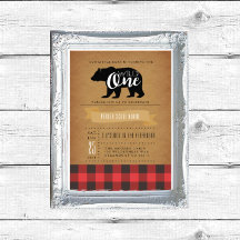 Wild One Bear Birthday