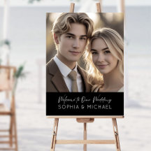 Wedding Welcome & Details Signs
