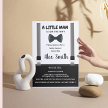 Little Man Boy Black Grey Bow Tie Suspenders Baby 
