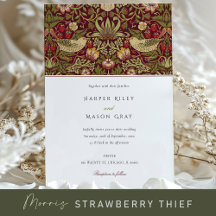 Strawberry Thief Wedding Stationery