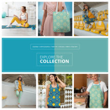 Square and Diamond Geometric Shape Pattern