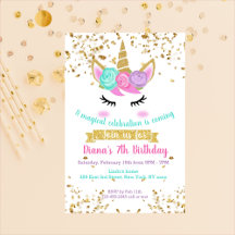 Birthday Unicorn Theme Collection