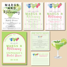 Margs and Matrimony Margarita Retro Bridal Shower
