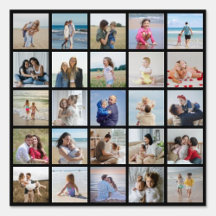 Simple 25 Photo Collage