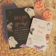 Let's Get Spooky! Halloween Cute Birthday Party