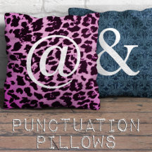Punctuation Pillows