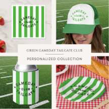 Gameday Tailgate Club Green Football Team
