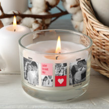 Collage Couple Photo   Modern Valentines Gift