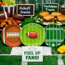 Game Day Football Party Supplies & Tailgate Decor